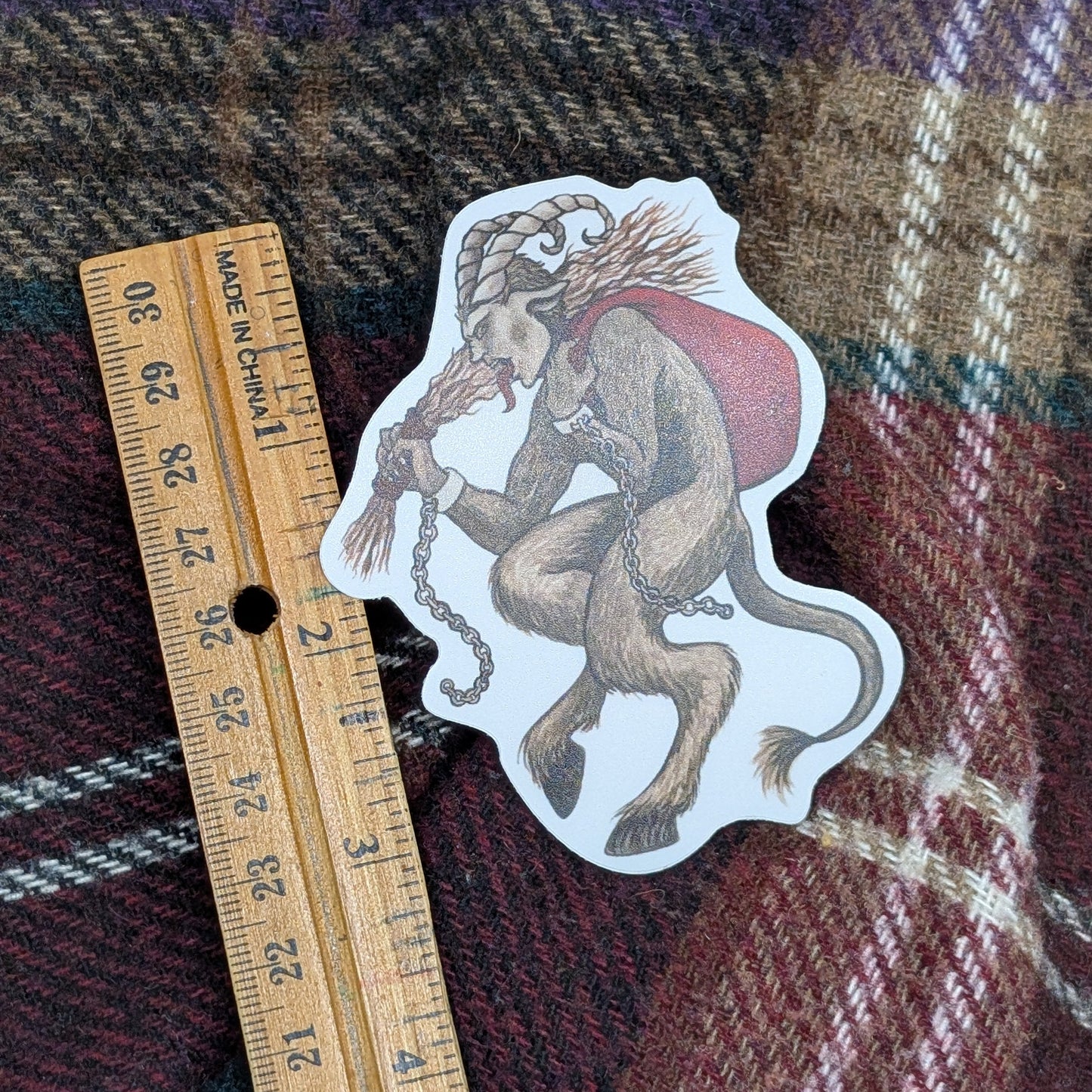 Vinyl Matte Stickers - Krampus