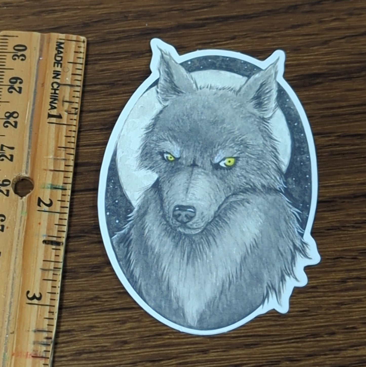 Vinyl Matte Sticker - Werewolf