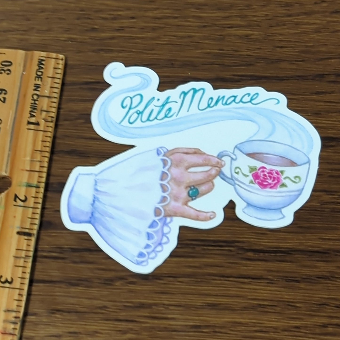 Vinyl Matte Sticker - Polite Menace, Our Flag Means Death