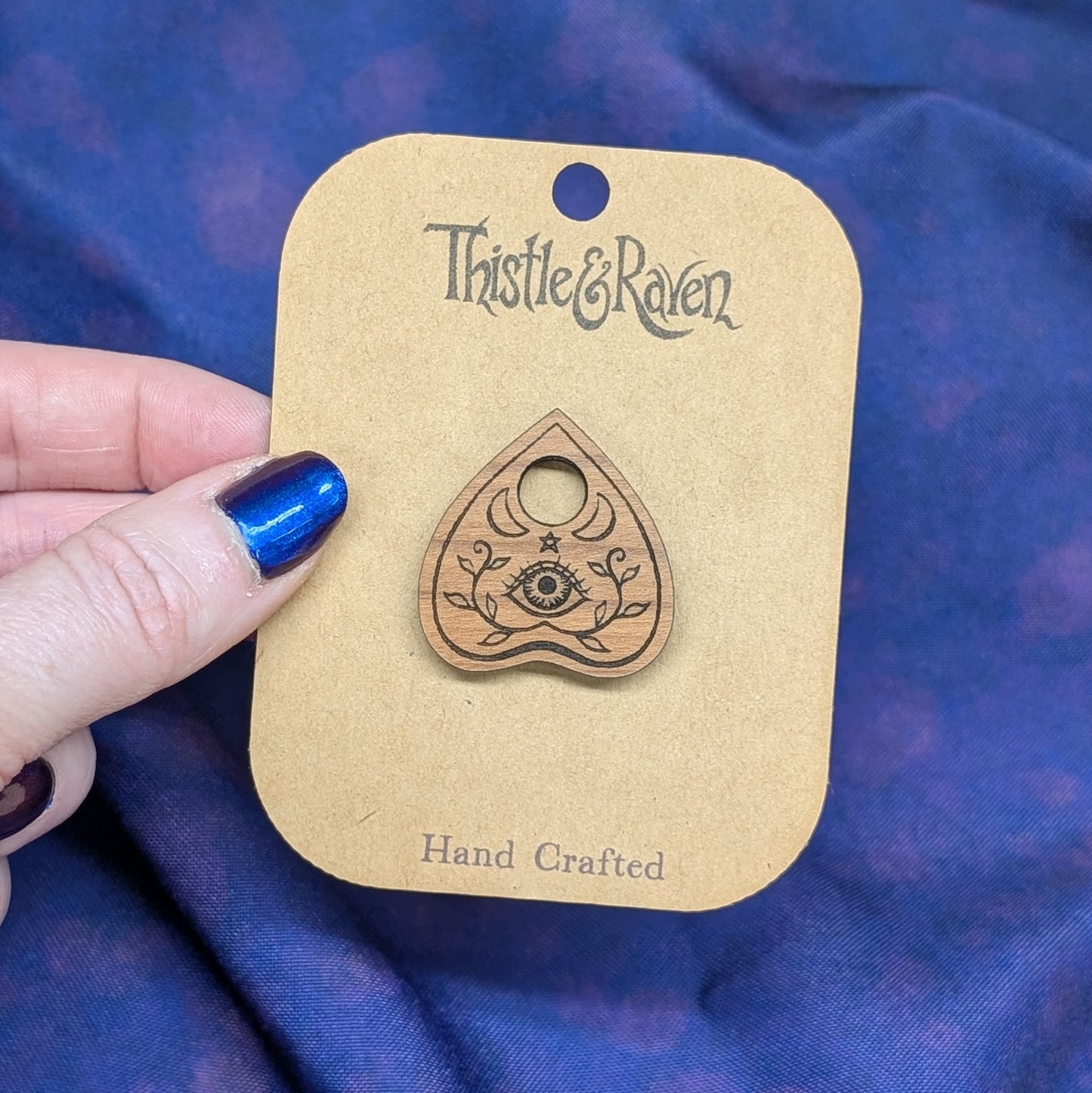 Laser Cut Wooden Planchette
