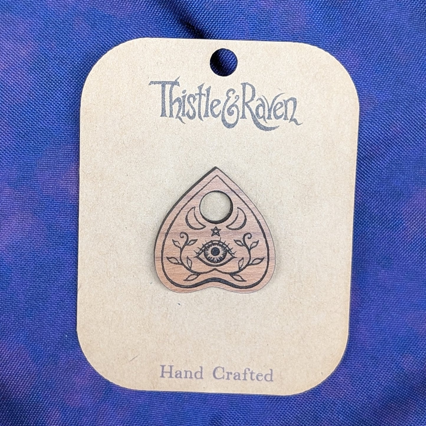 Laser Cut Wooden Planchette
