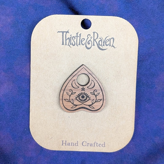 Laser Cut Wooden Planchette