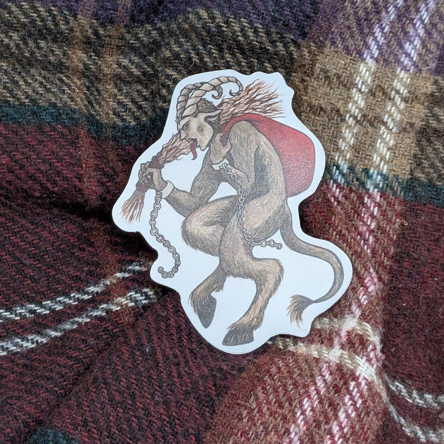 Vinyl Matte Stickers - Krampus