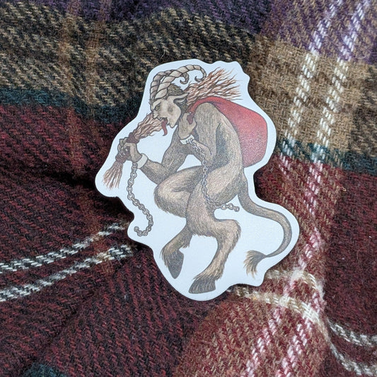 Vinyl Matte Stickers - Krampus