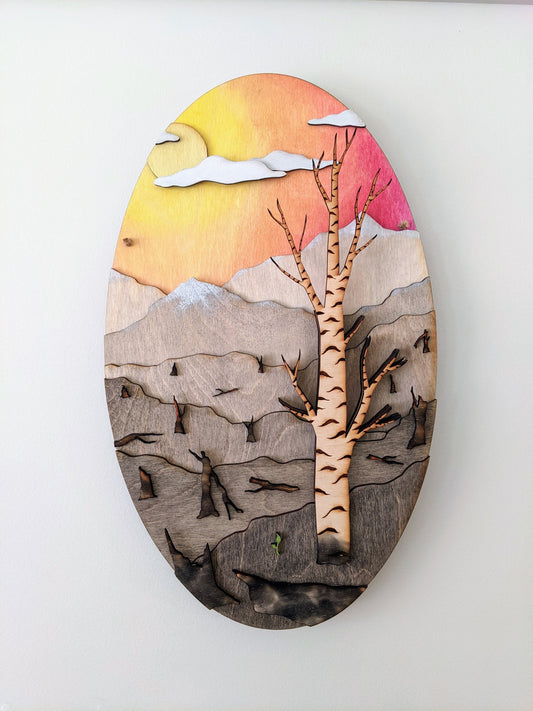 Hope - Wooden Laser Cut Wall Art