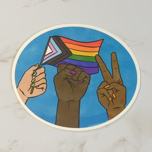 Vinyl Matte Sticker - Pride Parade