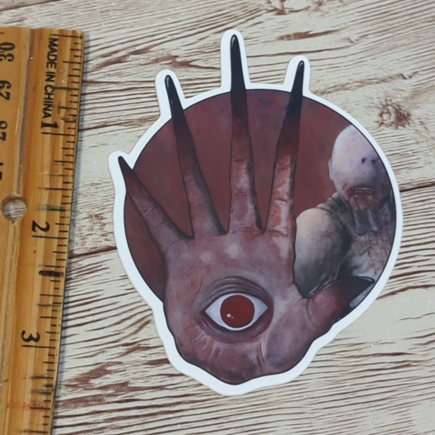 Vinyl Matte Sticker - I See You, The Pale Man, Pan's Labyrinth