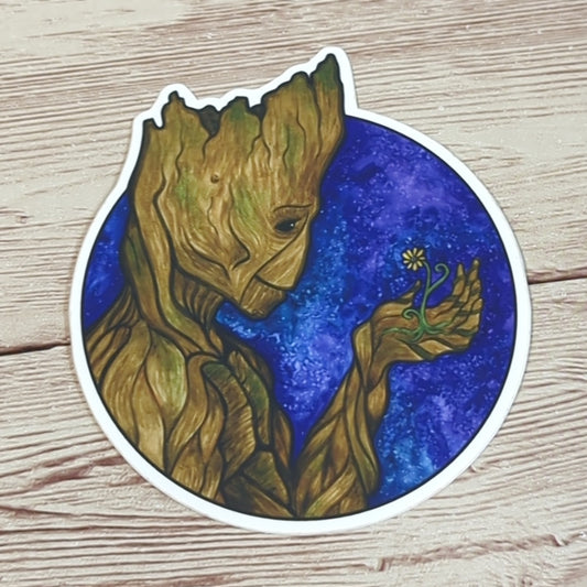Vinyl Matte Sticker - I am Groot, Guardians of the Galaxy