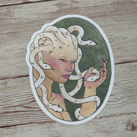 Vinyl Matte Sticker - Medusa