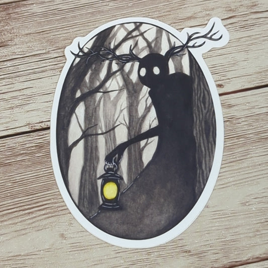 Vinyl Matte Sticker - The Beast, Over the Garden Wall