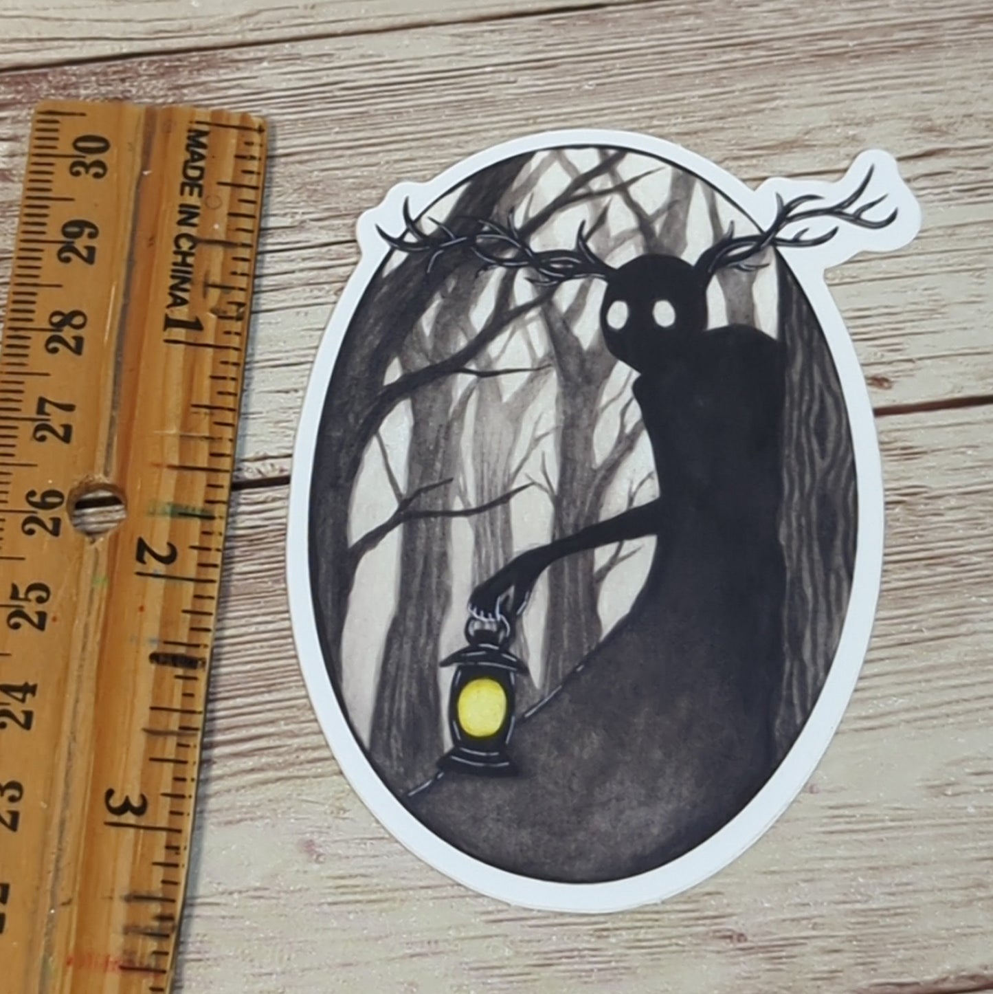 Vinyl Matte Sticker - The Beast, Over the Garden Wall