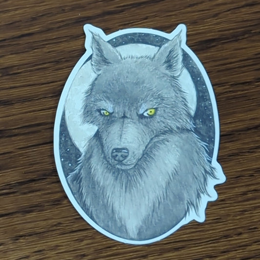 Vinyl Matte Sticker - Werewolf