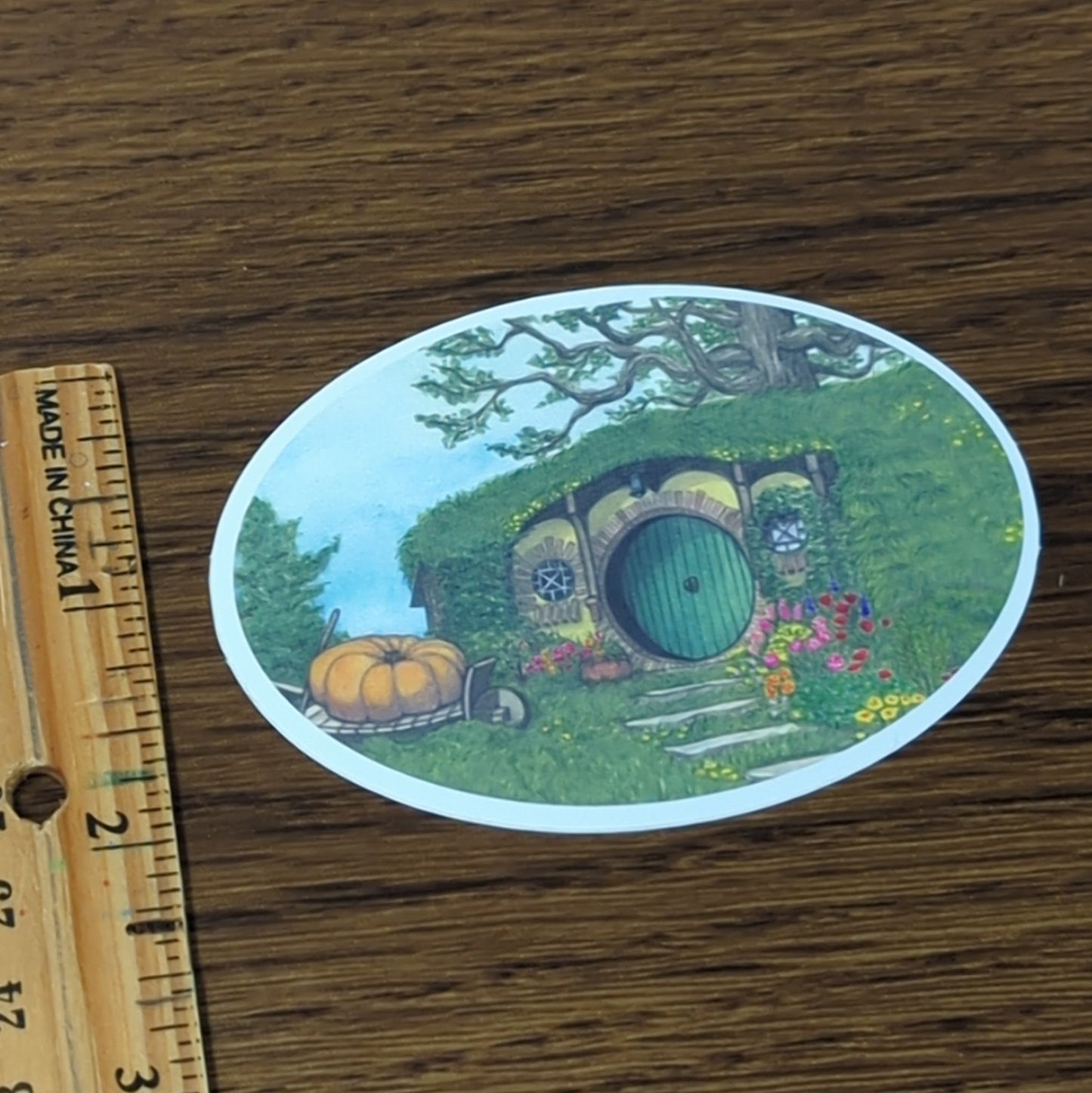 Vinyl Matte Sticker - Bag End, The Hobbit, The Lord of the Rings