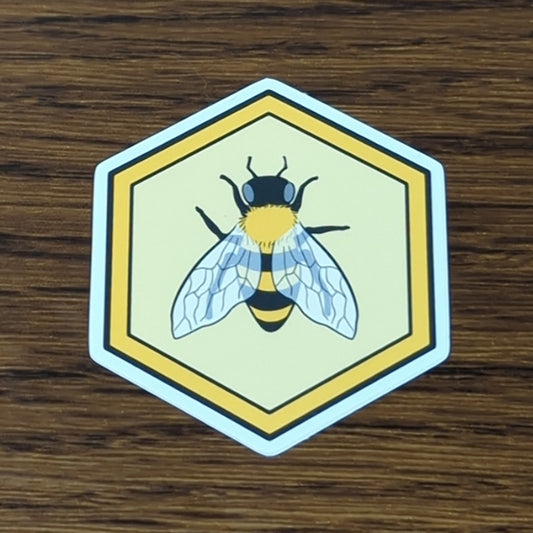 Vinyl Matte Stickers - Bee