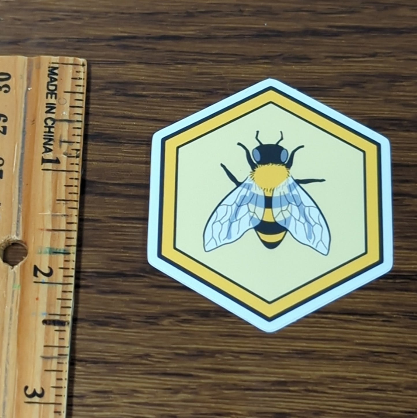 Vinyl Matte Stickers - Bee