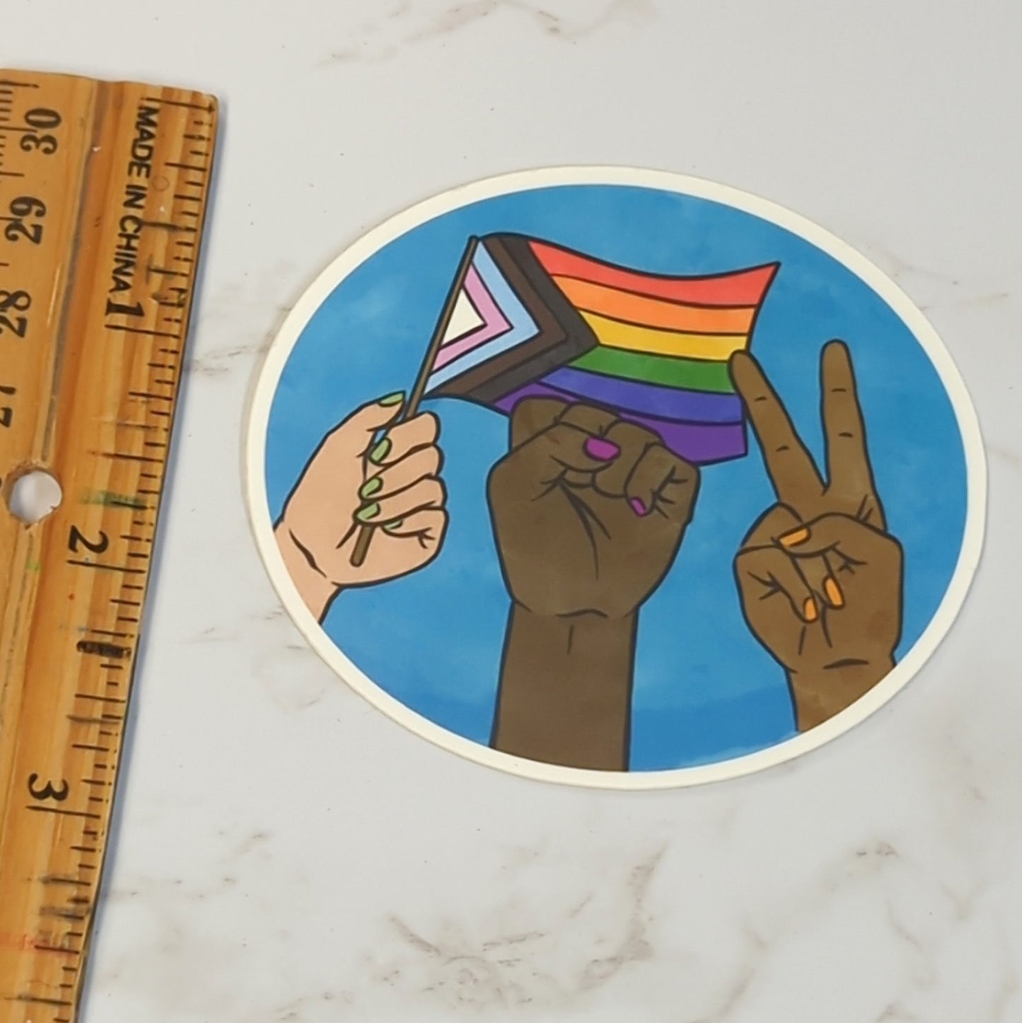 Vinyl Matte Sticker - Pride Parade