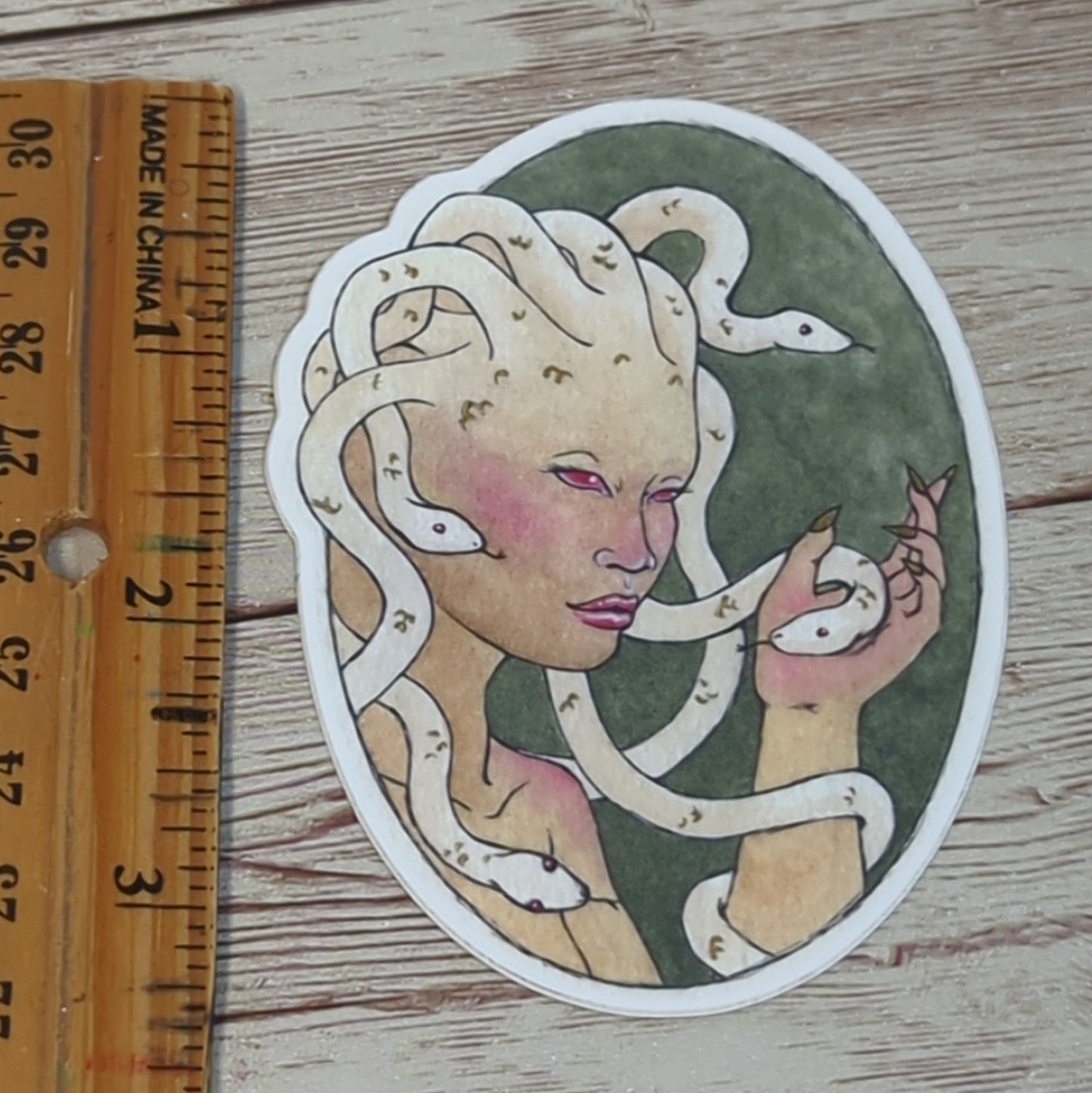 Vinyl Matte Sticker - Medusa