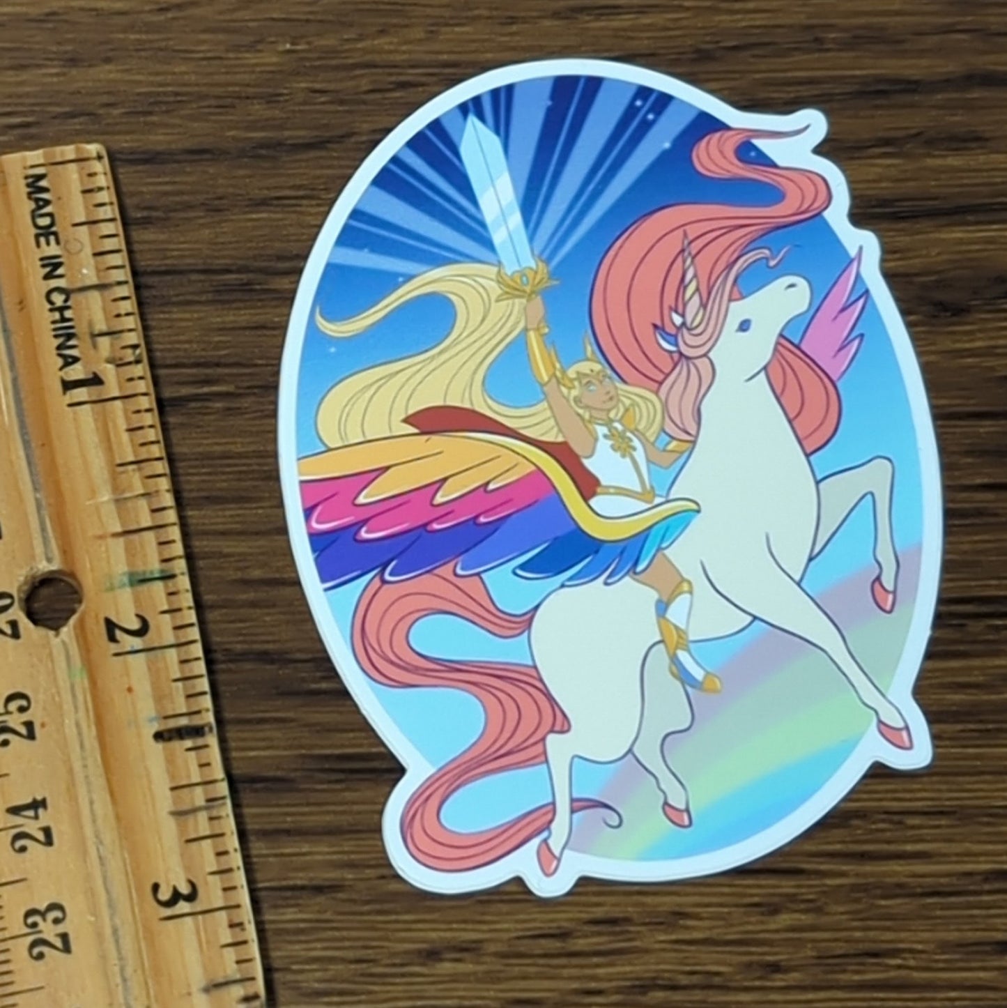 Vinyl Matte Stickers - She-Ra Inspired Sticker