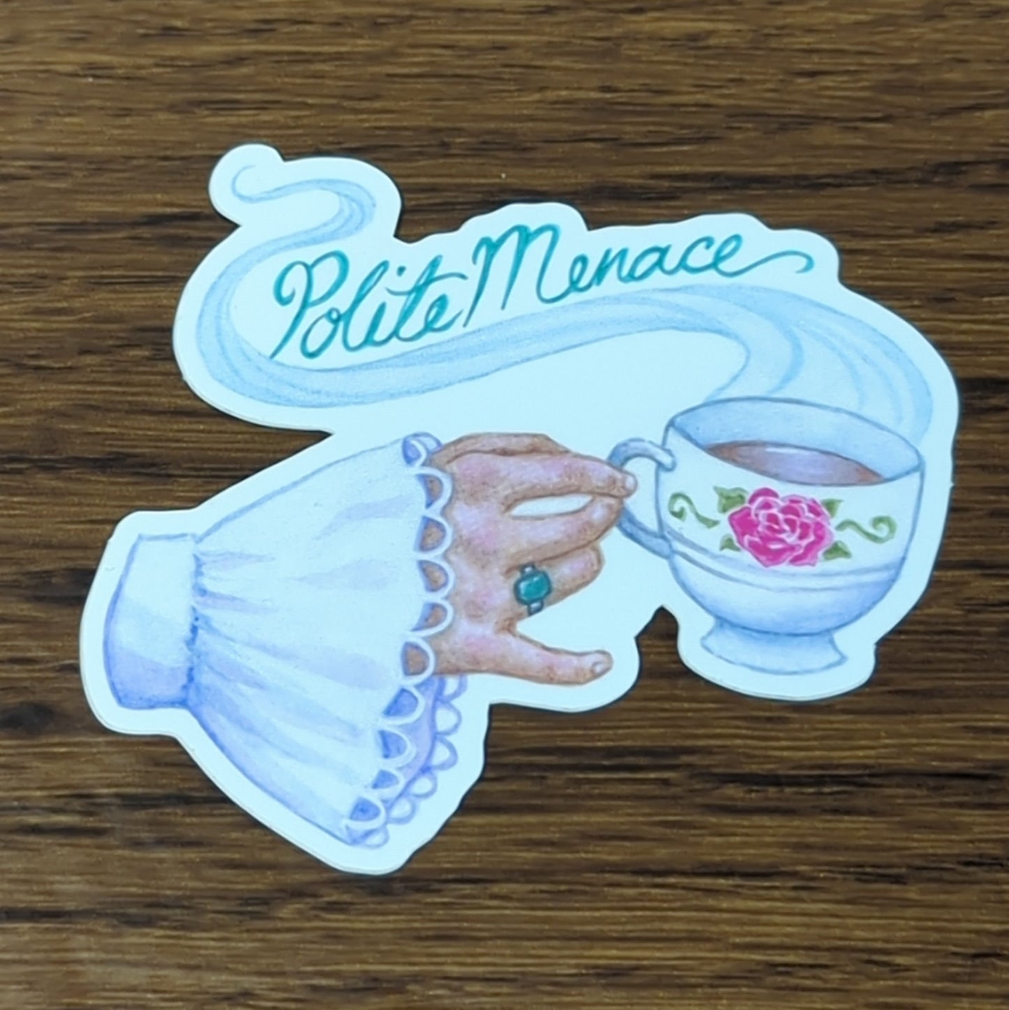 Vinyl Matte Sticker - Polite Menace, Our Flag Means Death