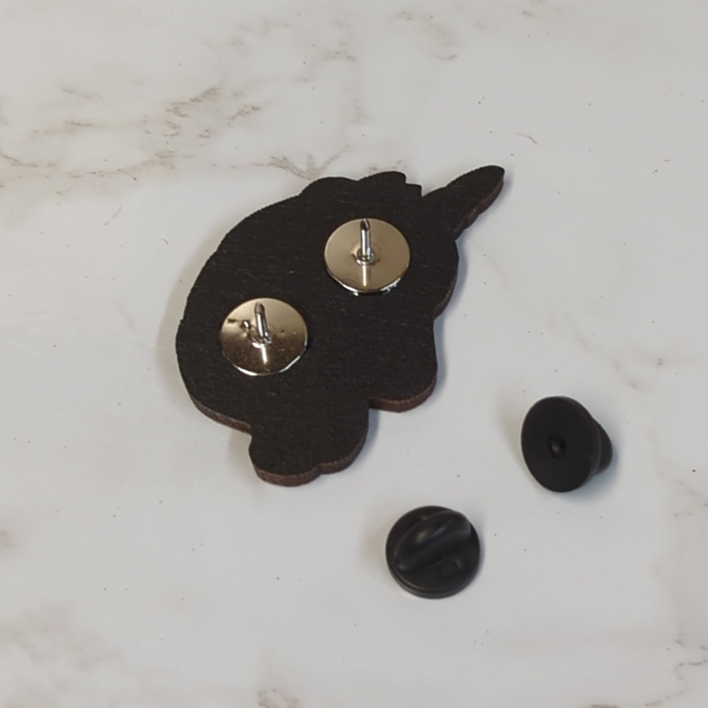 Laser Cut Wooden Hand-painted GAY MEN (MLM) Unicorn Pin